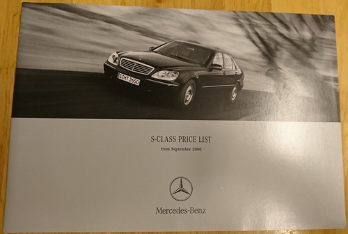 Brochure listino prezzi