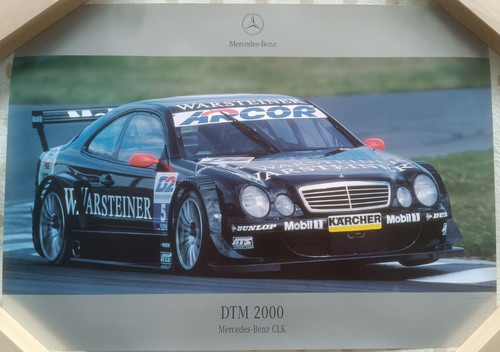 Poster mercedes clk dtm 2000 - dtm,