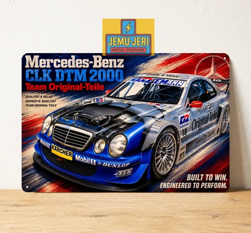 Poster metallo auto corsa - poster, da