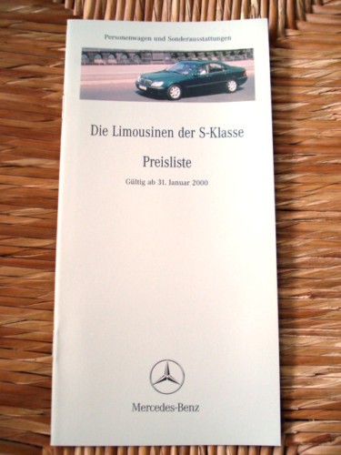 Listino prezzi berline classe - prezzi,